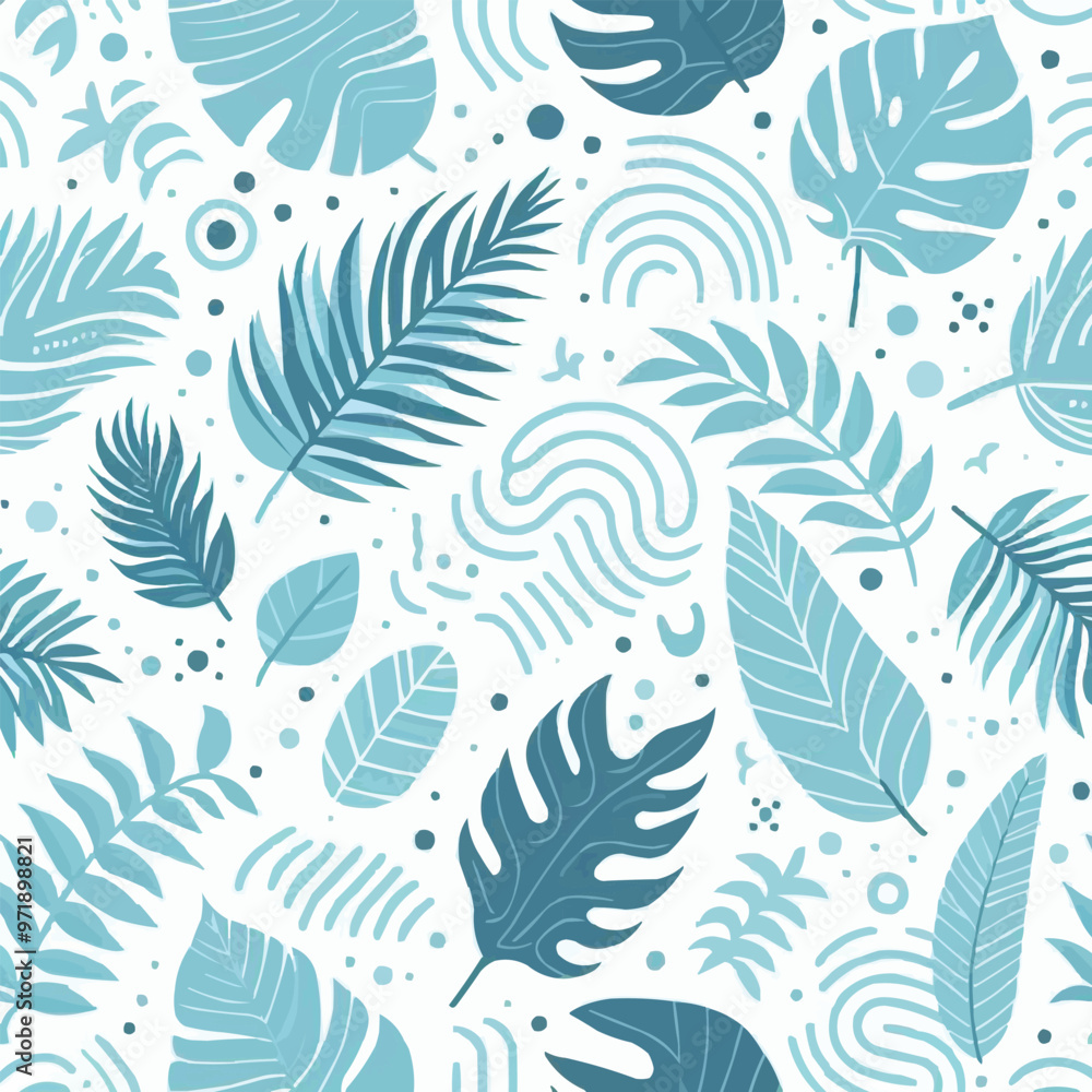 Fototapeta premium seamless floral pattern