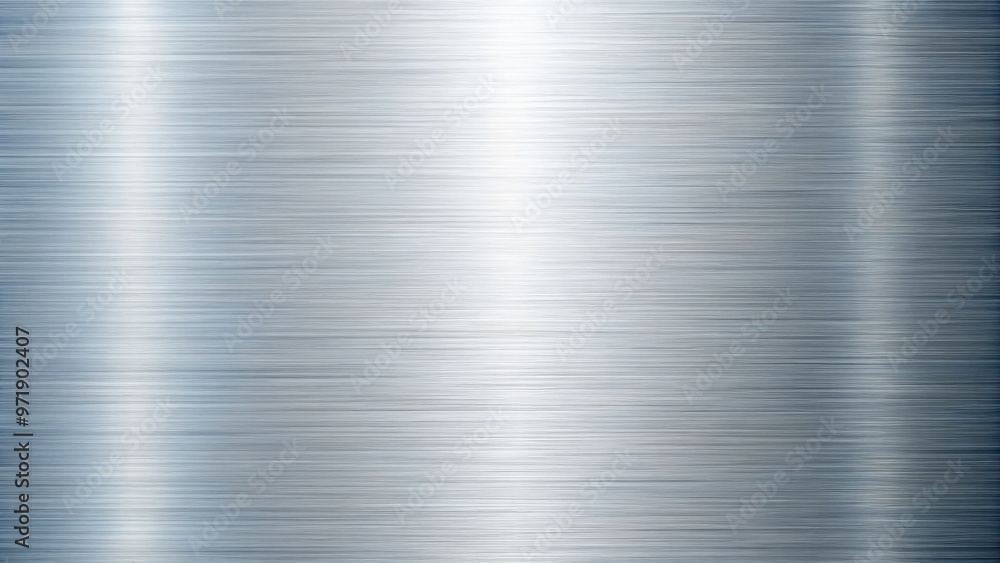 Modern metallic background featuring a brushed aluminium texture with subtle silver tones, gentle gradient, and a slight sheen, perfect for industrial or technological designs. Modern metallic background featuring a brushed aluminium texture with subtle silver tones, gentle gradient, and a slight sheen, perfect for industrial or technological designs.