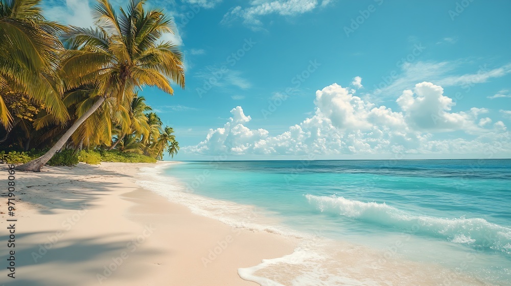 Tropical resort hotel beach paradise Amazing nature coast shore Summer vacation travel adventure Luxury holiday landscape stunning ocean lagoon blue sky palm trees relax idyllic inspir : Generative AI Tropical resort hotel beach paradise Amazing nature coast shore Summer vacation travel adventure Luxury holiday landscape stunning ocean lagoon blue sky palm trees relax idyllic inspir : Generative AI