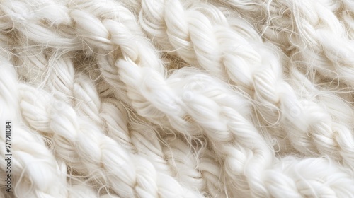 White wool generative ai