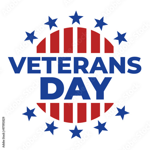 Veterans day icon symbol