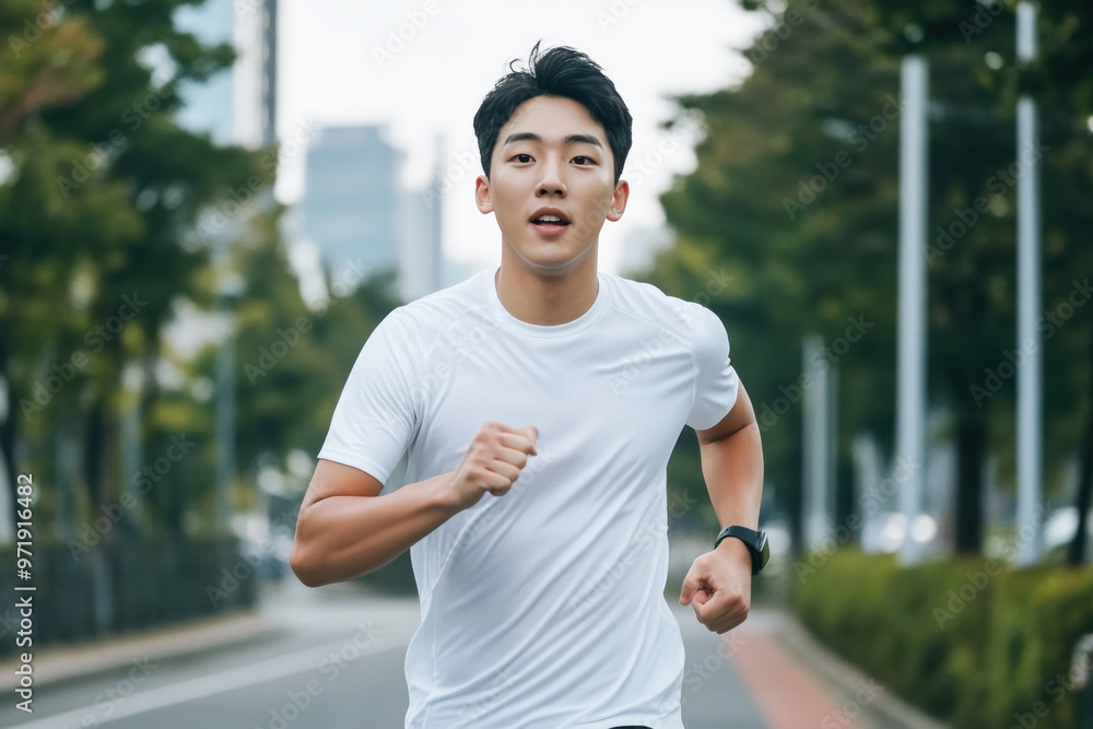 Korean athlete male effort to exercise for health and fitness vitality Korean athlete male effort to exercise for health and fitness vitality