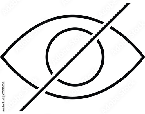 illustration of a silhouette of a stick sensitive content icon