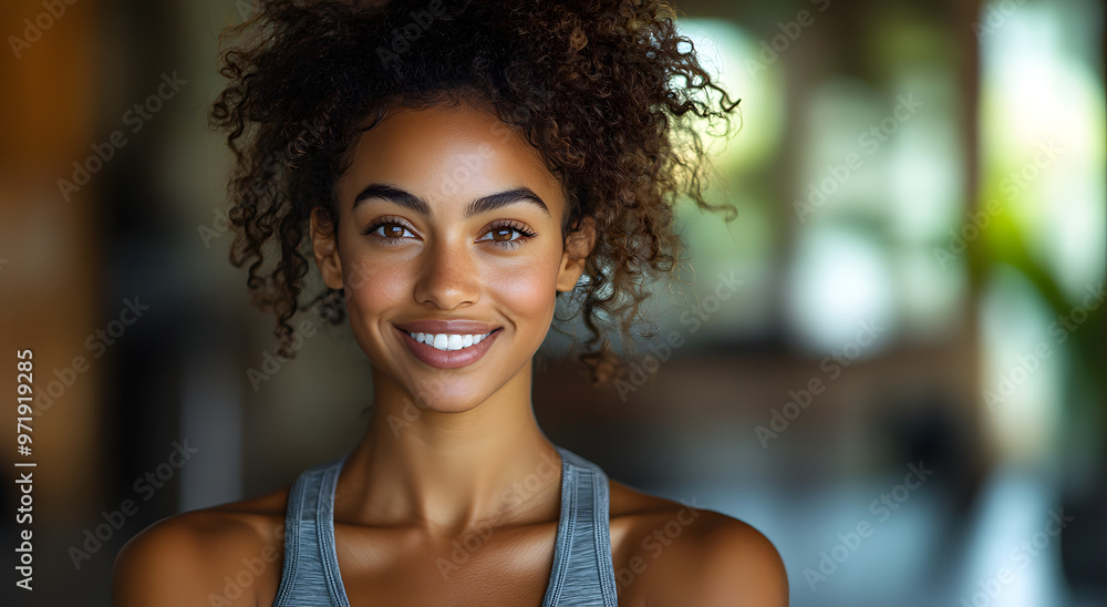 “A Close-Up Portrait of an Attractive African American Woman”
“A Close-Up Portrait of an Attractive African American Woman”