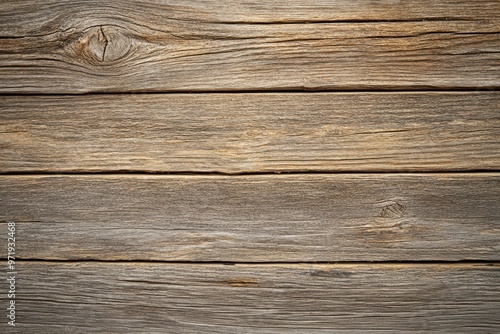Obraz na płótnie Close-up of Weathered Wood Planks with Knots w salonie