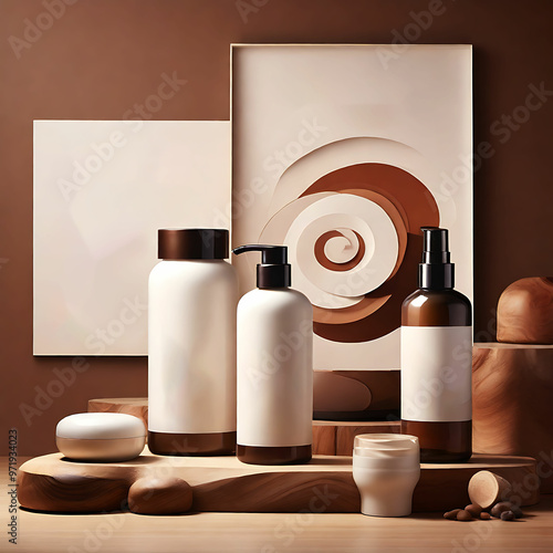 Product mockup design.