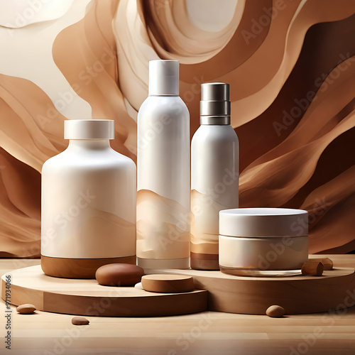 Product mockup design.