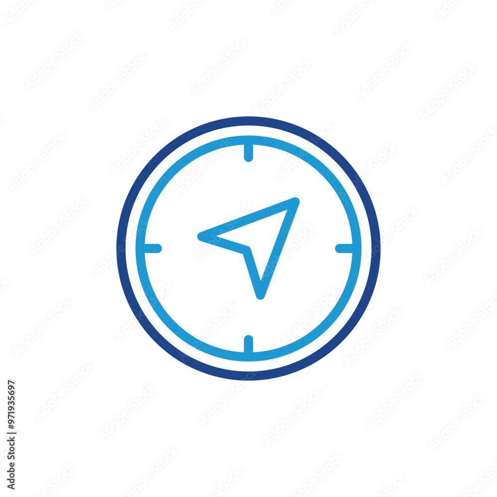 Compass icon, Compass sign vector Compass icon, Compass sign vector