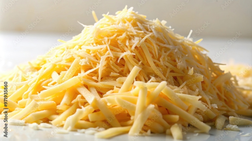 Close up of a heap of grated cheese, grated, cheese, food, close up, dairy, ingredient, pile, texture, fresh, yellow, white Close up of a heap of grated cheese, grated, cheese, food, close up, dairy, ingredient, pile, texture, fresh, yellow, white