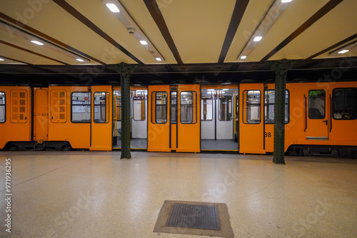 beautiful train station of Budapest, Vörösmarty tér
 photo