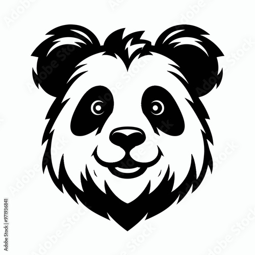 panda head mascot