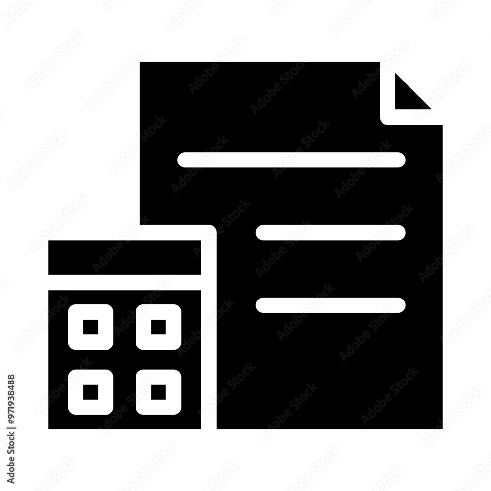 Budget icon vector symbol illustration Budget icon vector symbol illustration