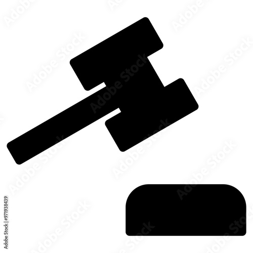 Auction icon vector symbol illustration