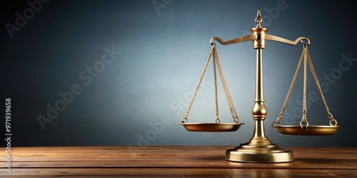Imbalanced law scales showing inequality in justice system, rendering, imbalance, injustice, legal system, court, inequality