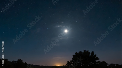 sky with stars