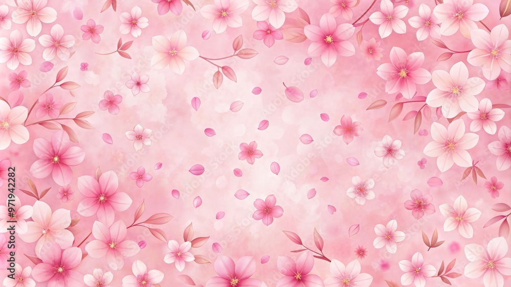 Cherry blossom petal pattern wallpaper, sakura, flower, petals, pink, cherry blossom, floral, pattern, background, nature Cherry blossom petal pattern wallpaper, sakura, flower, petals, pink, cherry blossom, floral, pattern, background, nature