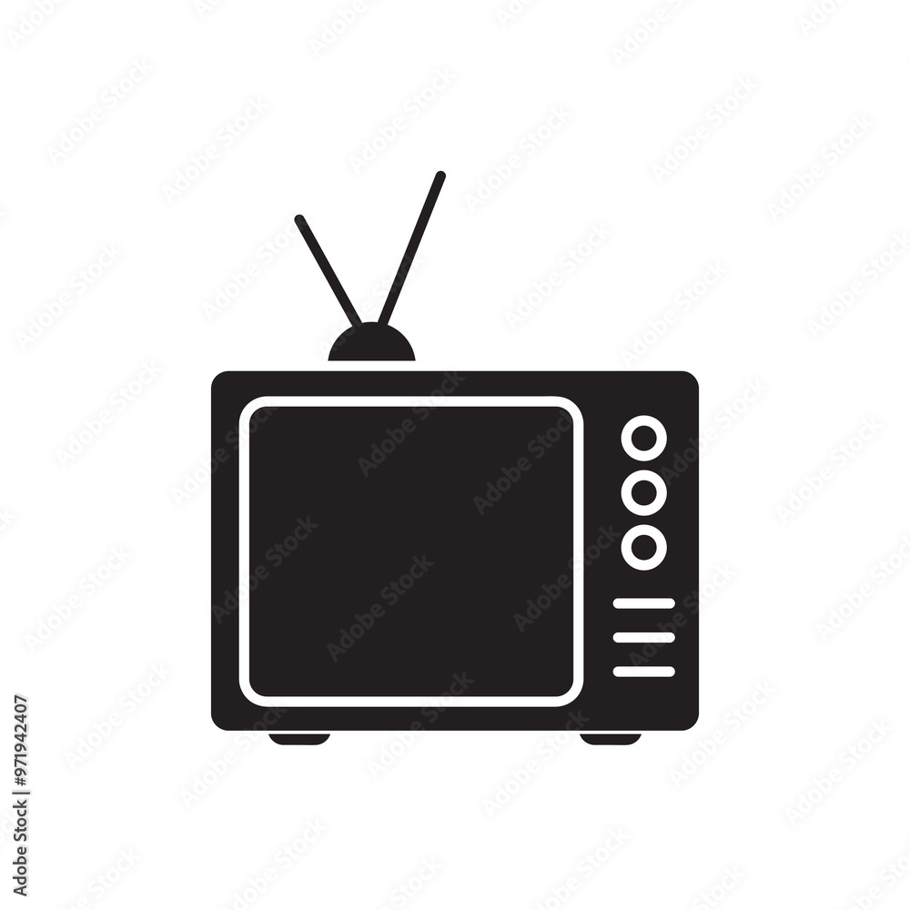 TV icon vector, Vector symbol flat trendy style illustration for web and app..eps TV icon vector, Vector symbol flat trendy style illustration for web and app..eps