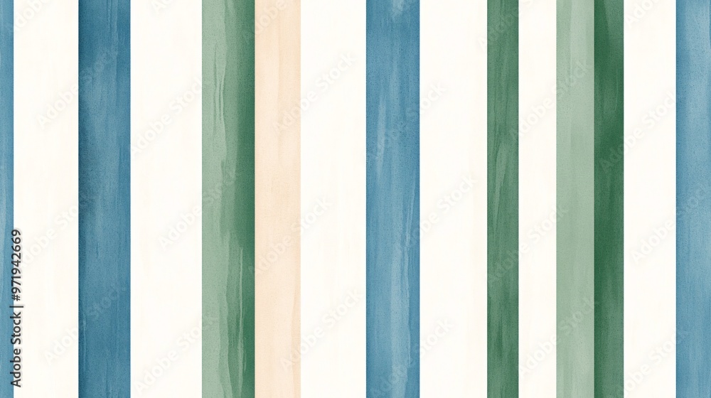 Serene Watercolor Stripes: A calming palette of blue and green watercolor stripes creates a peaceful and stylish pattern. Serene Watercolor Stripes: A calming palette of blue and green watercolor stripes creates a peaceful and stylish pattern.