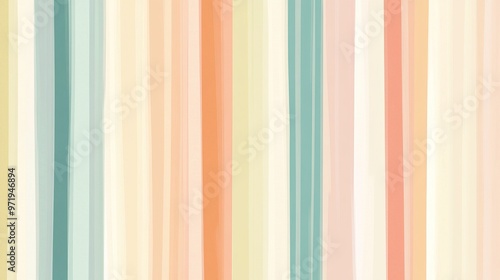 Abstract Pastel Striped Background