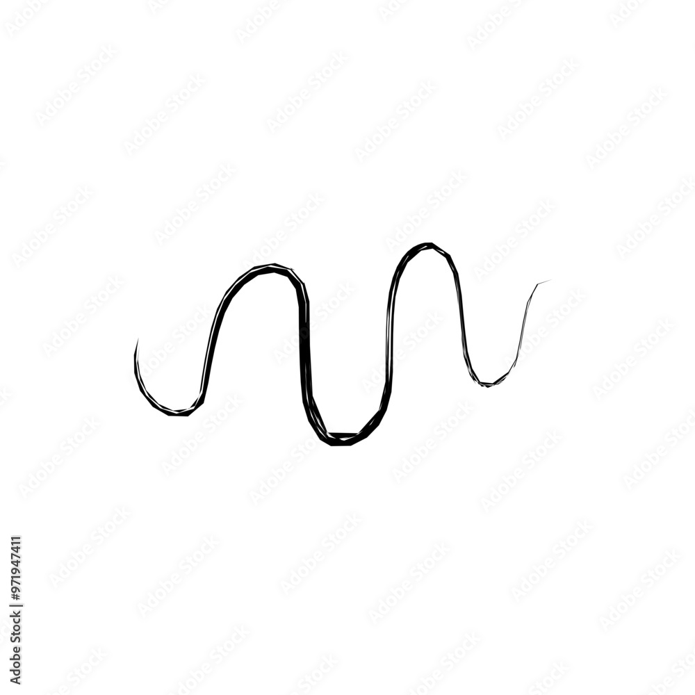 chalk wave abstract lines chalk wave abstract lines