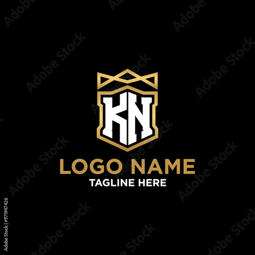 Initial logo H monogram