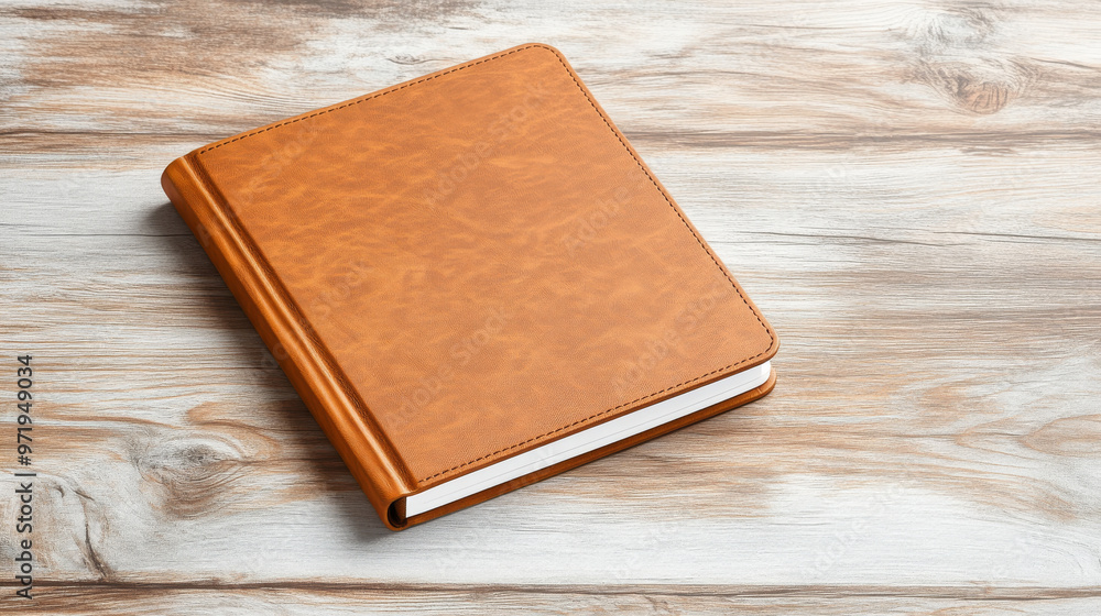Personalized notebook with an engraved cover, perfect for gifts. This stylish brown leather notebook adds touch of elegance to any writing experience Personalized notebook with an engraved cover, perfect for gifts. This stylish brown leather notebook adds touch of elegance to any writing experience