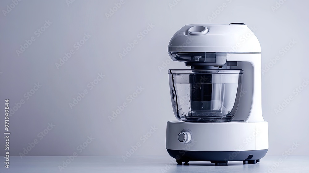 Food Processor isolated on white background AI Generated Food Processor isolated on white background AI Generated