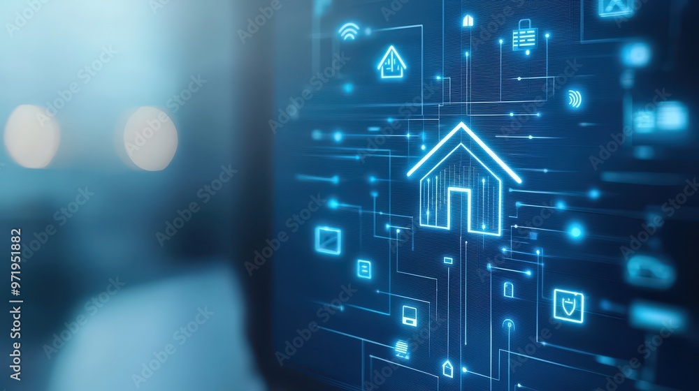 Innovative Smart Home Interface with AI managing all aspects of home automation