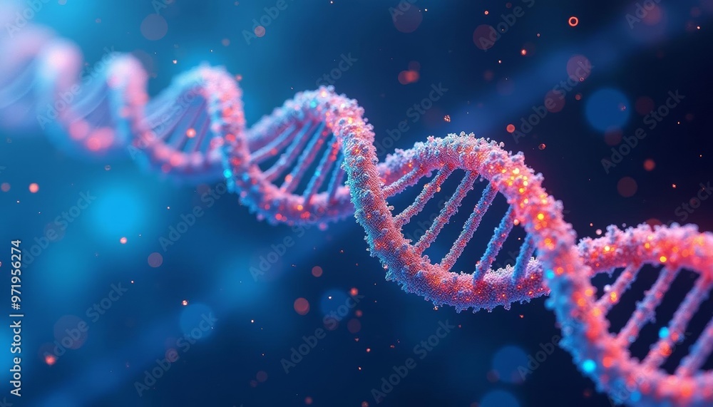Exploring the beauty of DNA structure in a digital art form Exploring the beauty of DNA structure in a digital art form