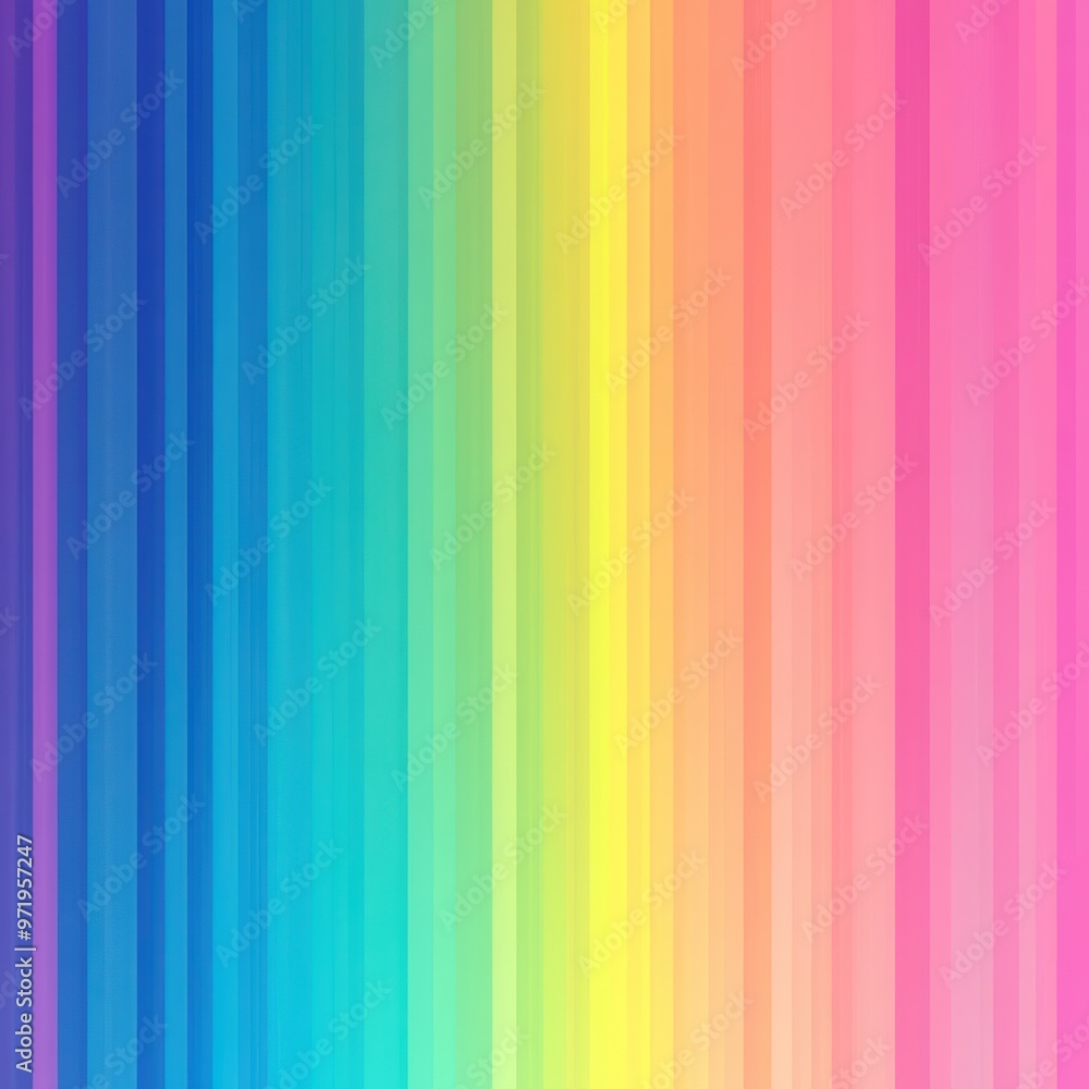 Abstract Rainbow Stripe Background Abstract Rainbow Stripe Background