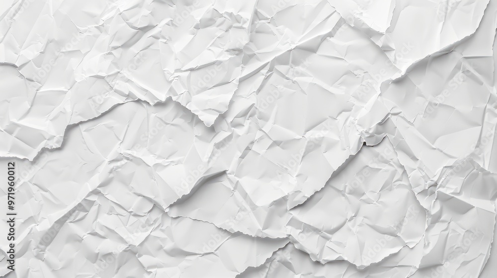 Crumpled paper poster texture background generative ai Crumpled paper poster texture background generative ai