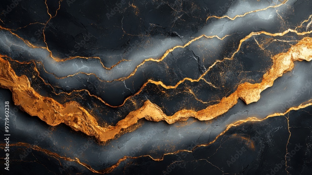 abstract black white grey marble backgroun with golden veins artificial stone texture modern wallpaper abstract black white grey marble backgroun with golden veins artificial stone texture modern wallpaper