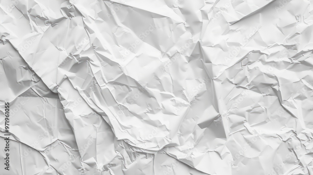 Obraz premium Crumpled paper poster texture background generative ai