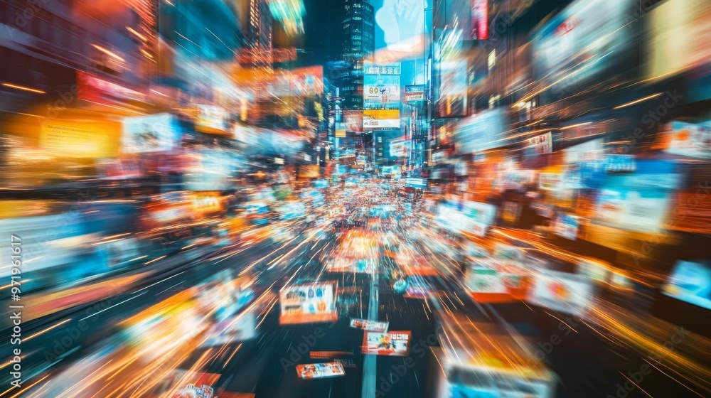 A chaotic yet exciting social media feed, where viral topics are being shared, liked, and commented on at lightning speed A chaotic yet exciting social media feed, where viral topics are being shared, liked, and commented on at lightning speed