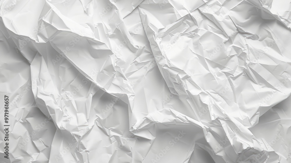 Obraz premium Crumpled paper poster texture background generative ai