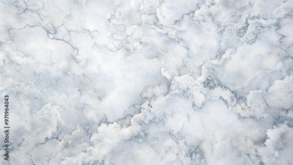 White snow background with marble and cloud textures White snow background with marble and cloud textures