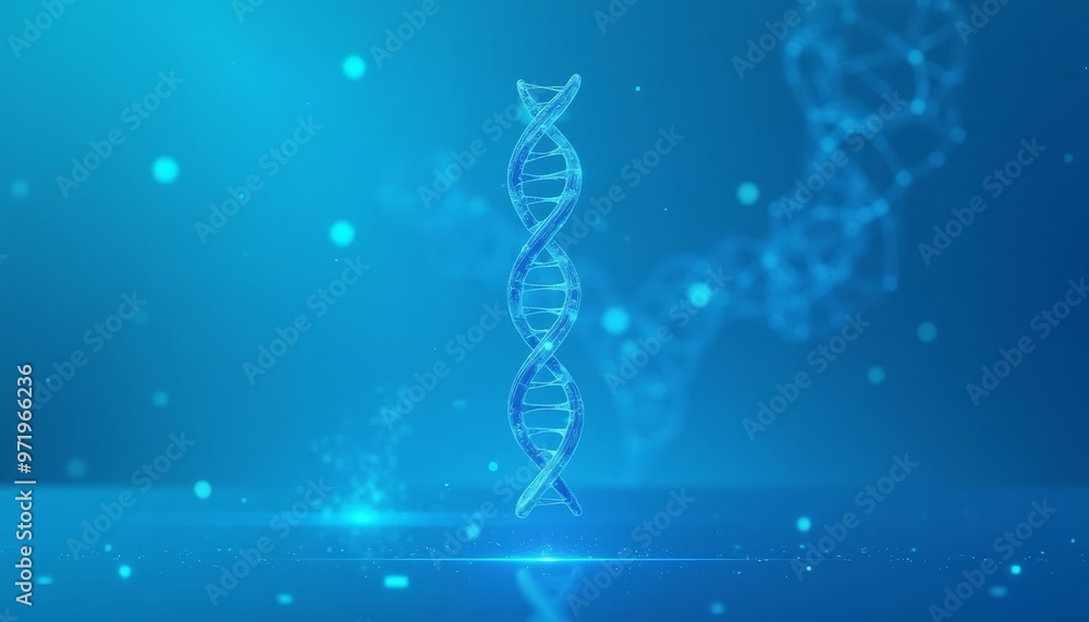 Obraz premium Exploring the blueprint of life DNA