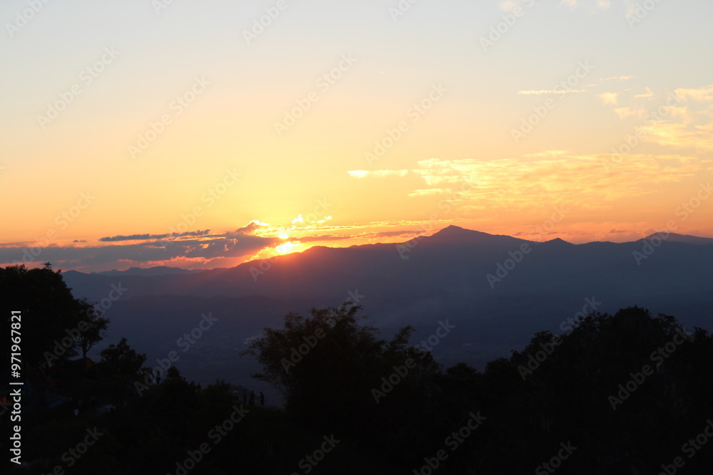 sunrise over the mountains sunrise over the mountains