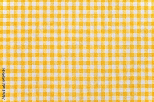 yellow and red fabric photo