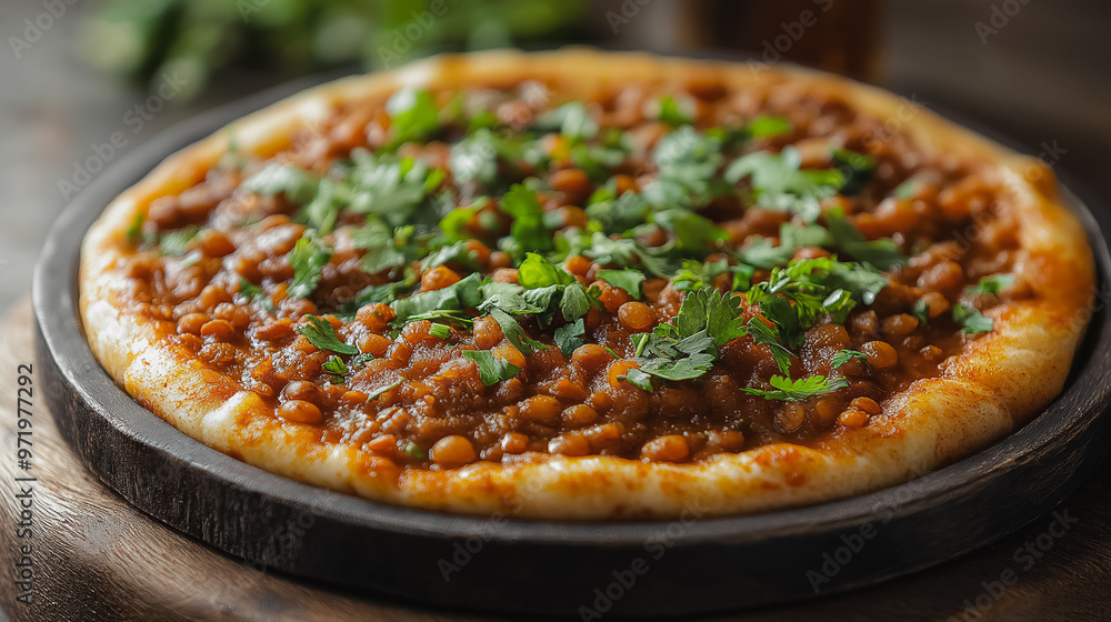 Ethiopian injera, flatbread with lentil stew, isolated on white background, traditional Ethiopian cuisine, simple and clean presentation, no extra elements Ethiopian injera, flatbread with lentil stew, isolated on white background, traditional Ethiopian cuisine, simple and clean presentation, no extra elements