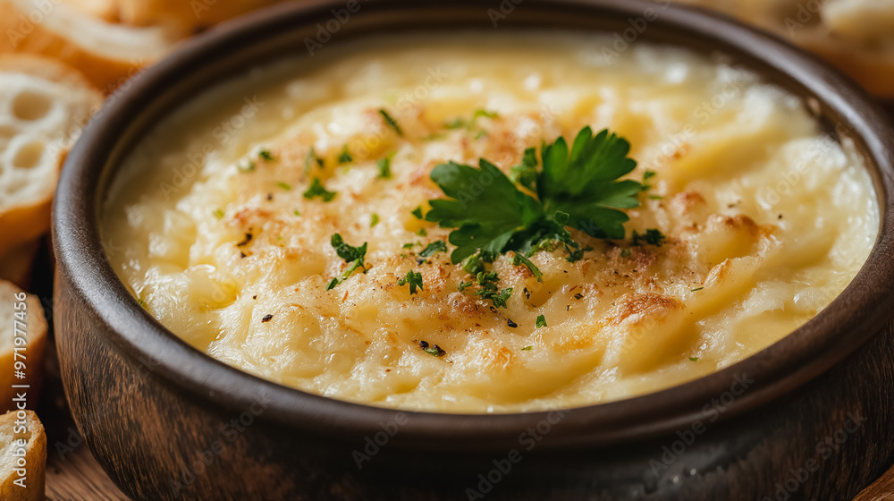 Swiss fondue, melted cheese with bread, isolated on white background, traditional Swiss cuisine, simple and clean presentation, no extra elements Swiss fondue, melted cheese with bread, isolated on white background, traditional Swiss cuisine, simple and clean presentation, no extra elements
