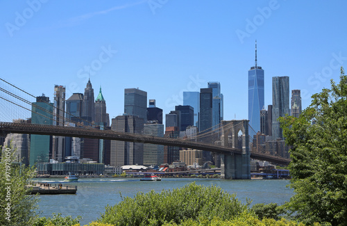 Obraz na płótnie Dumbo view - New York City w salonie