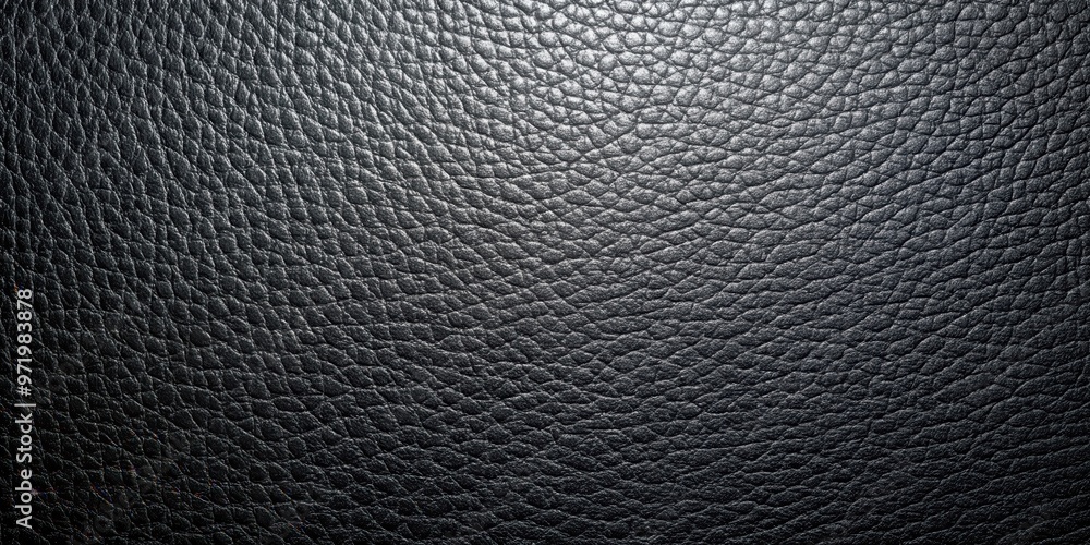 Black leather texture with a sleek and textured surface, luxurious, smooth, elegant, material, fashion, background, surface Black leather texture with a sleek and textured surface, luxurious, smooth, elegant, material, fashion, background, surface
