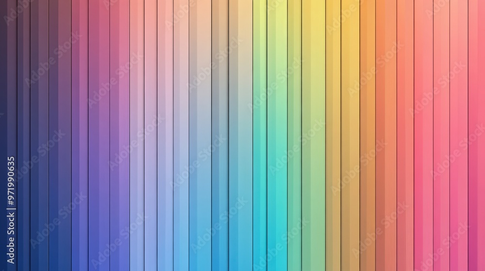 A vibrant gradient of colors ranging from blue to pink, creating a harmonious and visually appealing vertical stripe pattern. A vibrant gradient of colors ranging from blue to pink, creating a harmonious and visually appealing vertical stripe pattern.