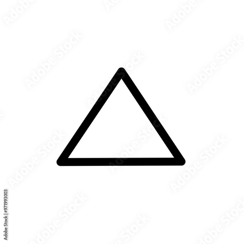 triangle shape icon