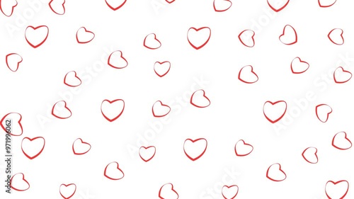 Emoji heart love animation