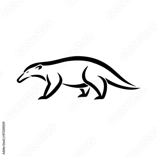 Anteater Vector Illustration - SVG, Cricut Files, Clipart, and T-shirt Graphics for Unique Designs