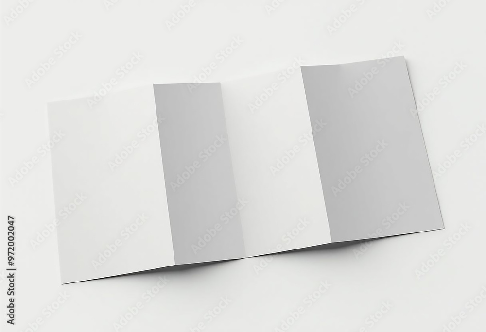 Blank brochure mockup Design Template Blank brochure mockup Design Template