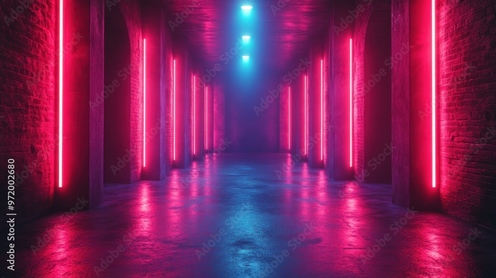looping animation of an abstract backgroun with neon light rays spinning aroun on the empty stage bright disco projector rotating in the dark room looping animation of an abstract backgroun with neon light rays spinning aroun on the empty stage bright disco projector rotating in the dark room