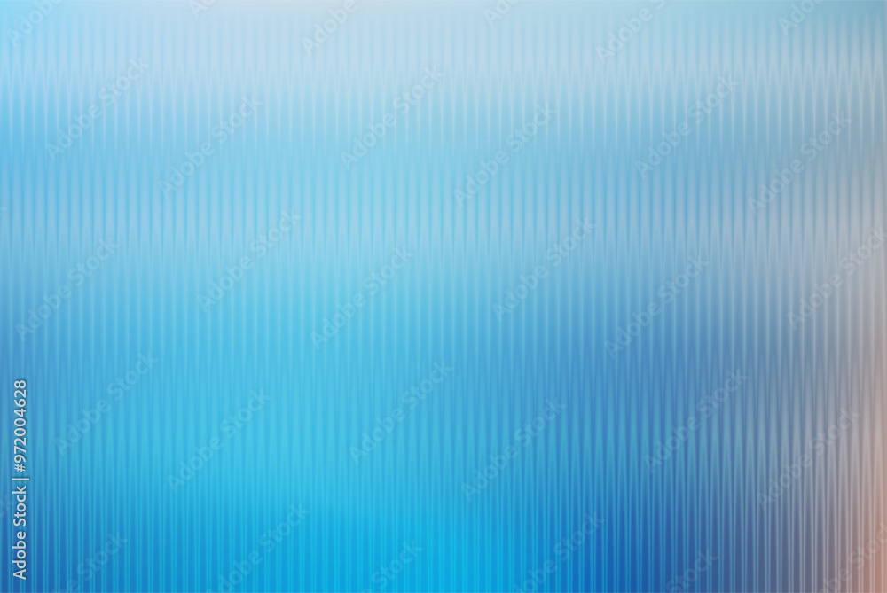 Ribbed glass effect texture with shimmering blue, this year's trendy design Ribbed glass effect texture with shimmering blue, this year's trendy design